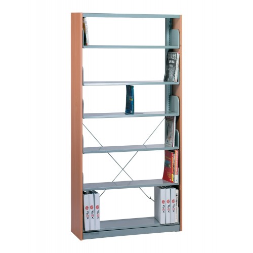 1 BAY SINGLE SIDED C/W 6 PCS  OF SHELF & END PANEL (ST-E0115)