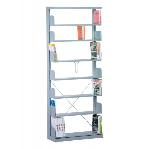 1BAY SINGLE SIDED C/W 7 PCS OF SHELF (ST-E0118)