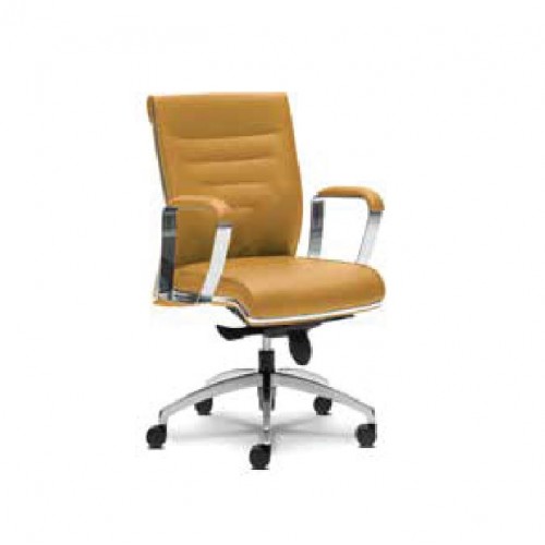 TECH PU LEATHER SERIES LOW BACK CHAIR (E738H)
