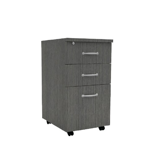 MAYBACH SERIES HIGH 3 DRAWERS MOBILE PEDESTAL (OF-MB-H3D)