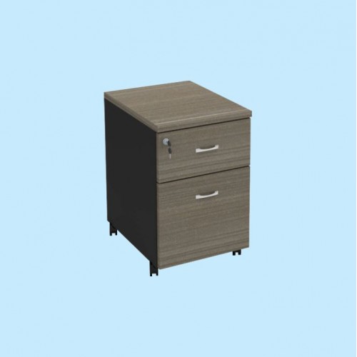 FS THUJA LIGHT SERIES 2 DRAWERS MOBILE PEDESTAL [OF-FS-M2D (T|W|C)]