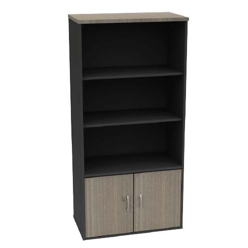 FS THUJA LIGHT SERIES HIGH BOOKCASE CABINET [OF-FS-CUP(TJ)]