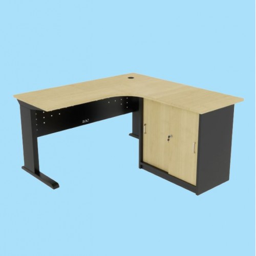 EAZY SERIES EXECUTIVE L-SHAPE TABLE (OF-EZ-LS15FC I LS18FC)