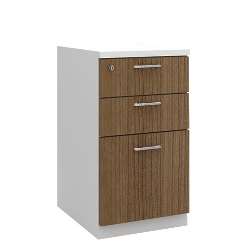 MILA SERIES HIGH 3 DRAWERS STAND PEDESTAL (OF-ML-S3D)