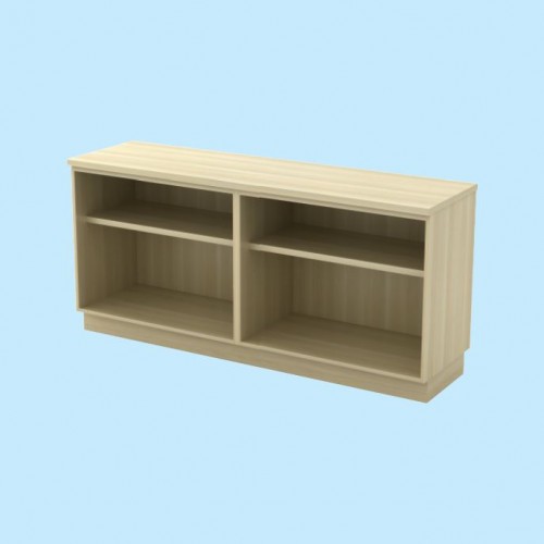 FX SERIES DUAL OPEN SHELF CABINET (OF-FX-16M-CC | OF-FX-18M-CC)