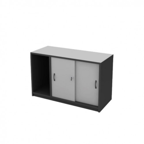 FS GREY SLIDING DOOR + CPU STORAGE CABINET