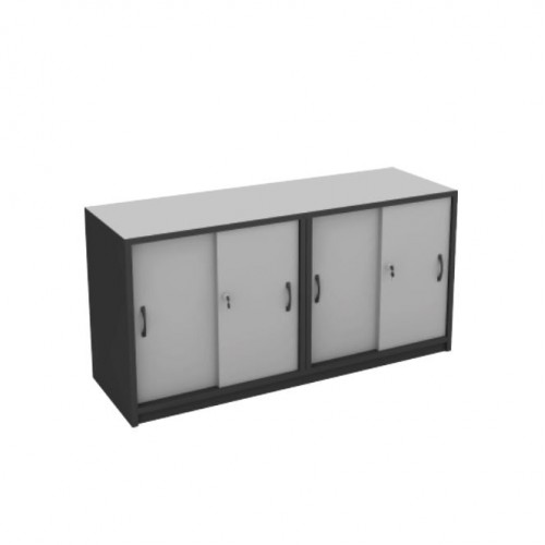 FS GREY SLIDING DOOR + SLIDING DOOR CABINET