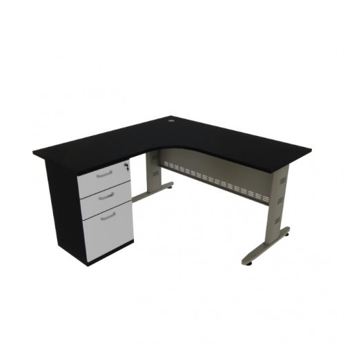 FLEXX II SERIES EXECUTIVE L-SHAPE TABLE (OF-FL-LS15FP | OF-FL-LS18FP)