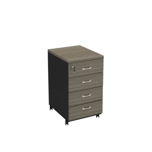 FS THUJA LIGHT 4 DRAWERS MOBILE PEDESTAL