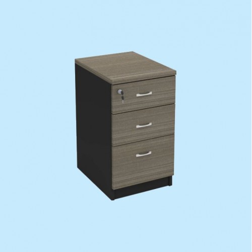 FS THUJA LIGHT SERIES HIGH 3 DRAWERS STAND PEDESTAL [OF-FS-S3D (T|W|C)]