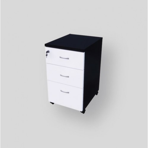 FLEXX SERIES HIGH 3 DRAWERS MOBILE PEDESTAL (OF-FL-H3D)