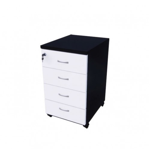 FLEXX II 4 DRAWERS MOBILE PEDESTAL