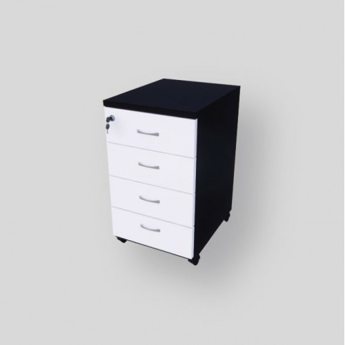 FLEXX SERIES 4 DRAWERS MOBILE PEDESTAL (OF-FL-M4D)