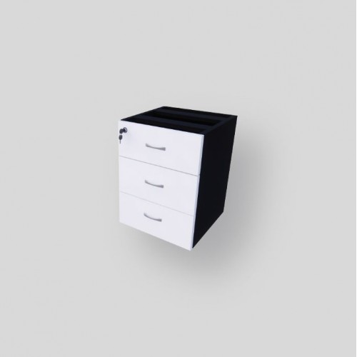 FLEXX SERIES 3 DRAWERS HANGING PEDESTAL (OF-FL-H3)