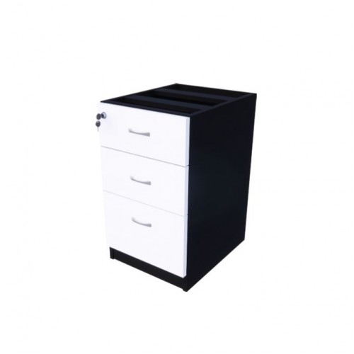 FLEXX II HIGH 3 DRAWERS FIXED PEDESTAL