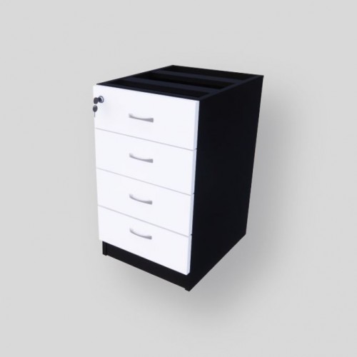 FLEXX SERIES 4 DRAWERS FIXED PEDESTAL (OF-FL-F4D)