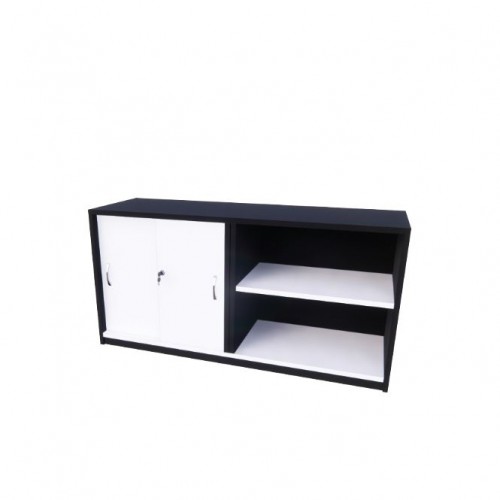 FLEXX II SLIDING DOOR + OPEN SHELF CABINET