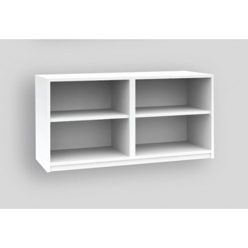 HAWK | NOVA | SNOW SERIES OPEN SHELF + OPEN SHELF CABINET (OF-NL-15M-CC | OF-NL-18M-CC)