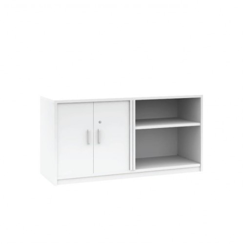 HAWK | NOVA | SNOW SWING DOOR + OPEN SHELF CABINET