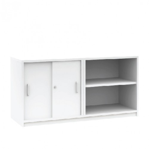 SN SERIES SLIDING DOOR AND OPEN SHELF CABINET [OF-NL-15M-BC | OF-NL-18M-BC]