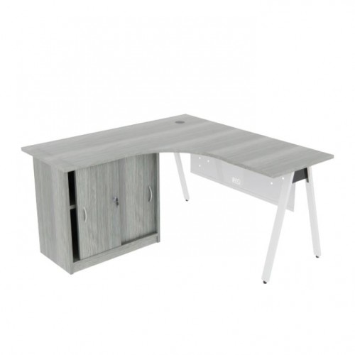 FUZE SERIES EXECUTIVE L-SHAPE TABLE (OF-FZ-LS15FC | OF-FZ-LS18FC)