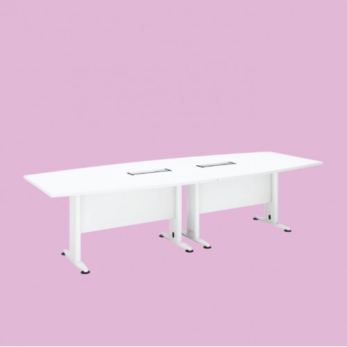 HAWK SERIES BOAT-SHAPE CONFERENCE TABLE [OF-HW-B3012]
