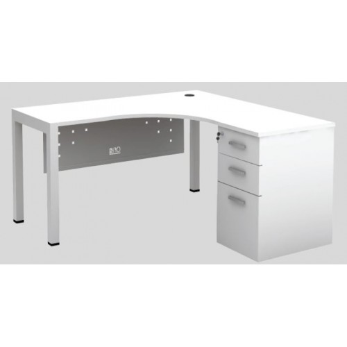 NOVA SERIES EXECUTIVE L-SHAPE TABLE [OF-NV-LS15FP|OF-NV-LS18FP]