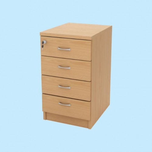 FM | FO SERIES 4 DRAWERS STAND PEDESTAL (OF-FO-S4D)