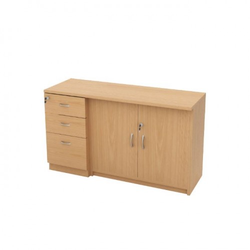 FO | FM PEDESTAL + SWINGING DOOR CABINET