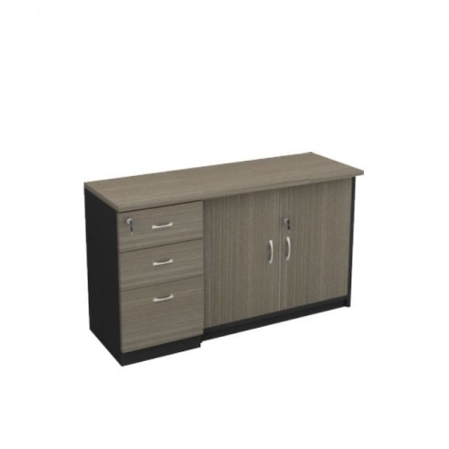 FS THUJA LIGHT PEDESTAL + SWINGING DOOR CABINET