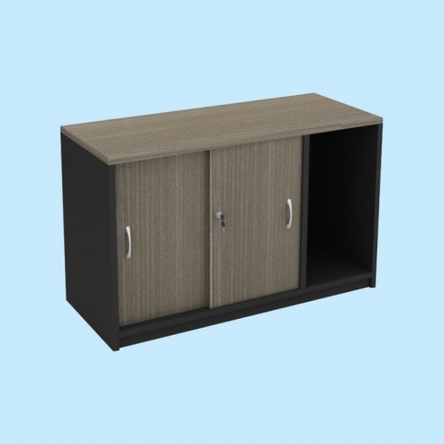 FS THUJA LIGHT SERIES SLIDING DOOR + CPU STORAGE CABINET [OF-FS-12BF (T|W|C)]