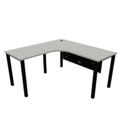 NOVA BLACK SERIES L-SHAPE TABLE (OF-NV-LS15 | OF-NV-LS18)