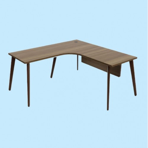 VERDA SERIES L-SHAPE TABLE (OF-VD-LS15 | OF-VD-LS18)