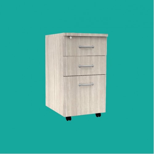 PREMIER SERIES 2 DRAWERS 1 FILING MOBILE PEDESTAL [OFP-MP2D1F | OFP-MP2D1F (H)]