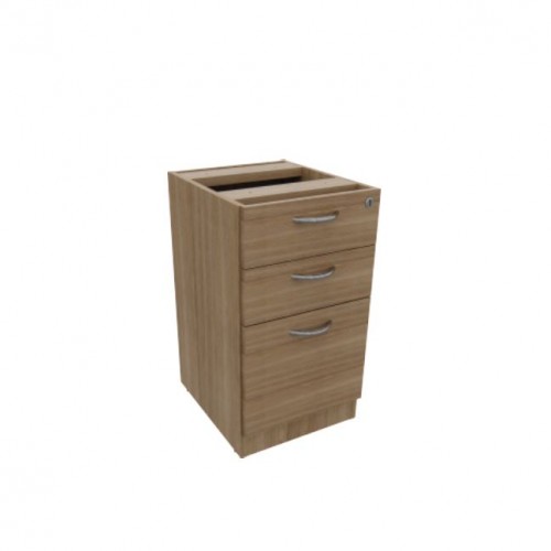 PREMIER 2 DRAWERS 1 FILING FIXED PEDESTAL w/o TOP