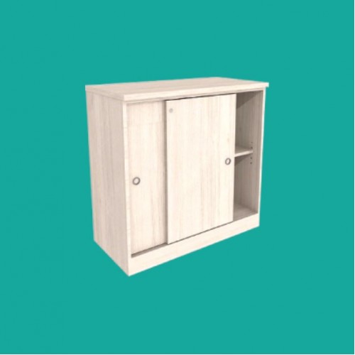 PREMIER SERIES 2 LEVELS SLIDING DOOR CABINET (OFP-SL-7590 | OFP-SL-9090 | OFP-SL-10590)