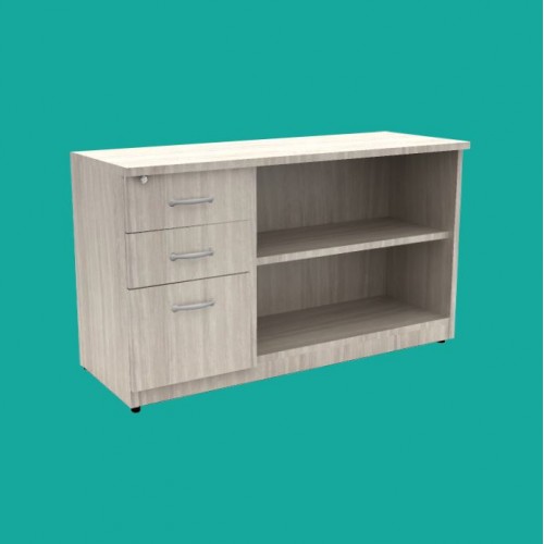 PREMIER SERIES 2D1F PEDESTAL c/w FIXED CABINET (OFP-SPOS12075)