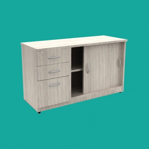 PREMIER SERIES 2D1F PEDESTAL c/w FIXED CABINET (OFP-SPSL12075)