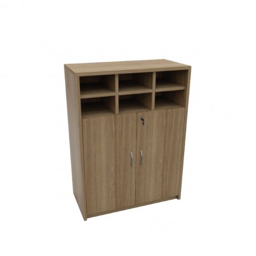 PREMIER 6 PIGEON HOLES + SWING DOOR CABINET