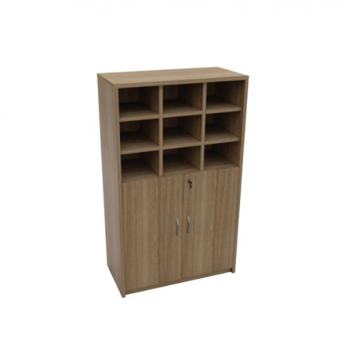 PREMIER 9 PIGEON HOLES + SWING DOOR CABINET