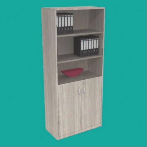 PREMIER SERIES BOOKSHELF CABINET (OFP-BSC-90120 | OFP-BSC-90150 | OFP-BSC-80180 | OFP-BSC-90180 | OFP-BSC-90210)