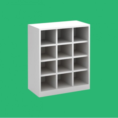 MILA SERIES PIGEON HOLES CABINET (OF-ML-906-12P)