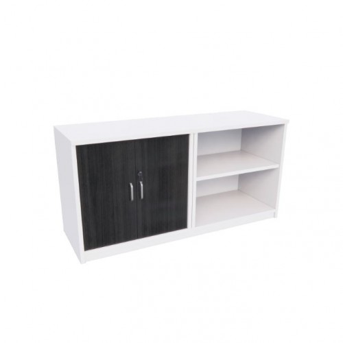 MILA SWINGING DOOR + OPEN SHELF CABINET