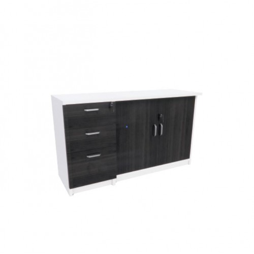 MILA PEDESTAL + SWING DOOR CABINET