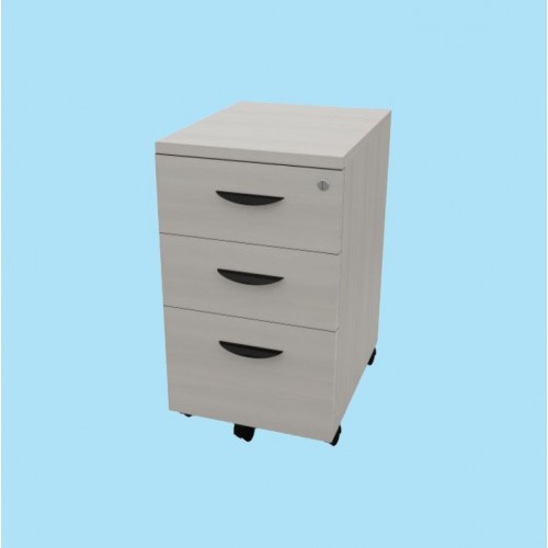 LOOP | MAXIM SERIES 2D1F MOBILE PEDESTAL (OFLP-MP2D1F)
