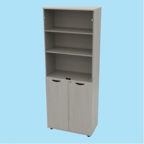 LOOP | MAXIM SERIES SWING HIGH GLASS CABINET (OFLP-BSC90210)