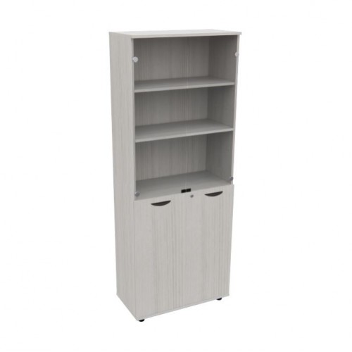 LOOP HIGH CABINET WITH GLASS DOOR