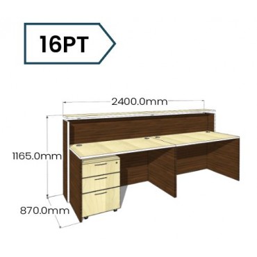HYDRA SERIES RECEPTION COUNTER (HYDRA-RECEPTION)