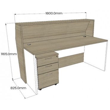 LEO SERIES RECEPTION COUNTER (LEO-RECEPTION)
