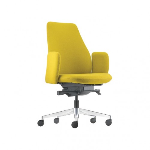 ENNA FABRIC SEIRES LOW BACK CHAIR (EV6412F-13A77)